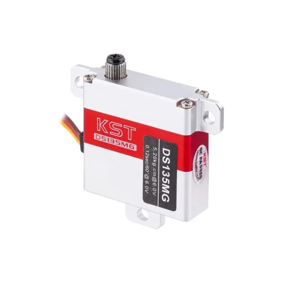 Hot Sales KST DS135MG 10mm 5.2Kgf.cm 0.12sec Digital Metal Gear Coreless Motor for Glider Wing